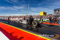 Racing at Santa Pod